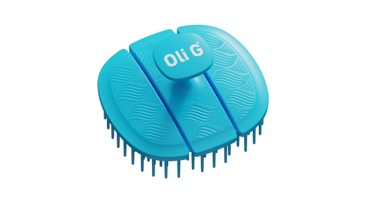 Oli G Scalp Brush — ergonomic grip